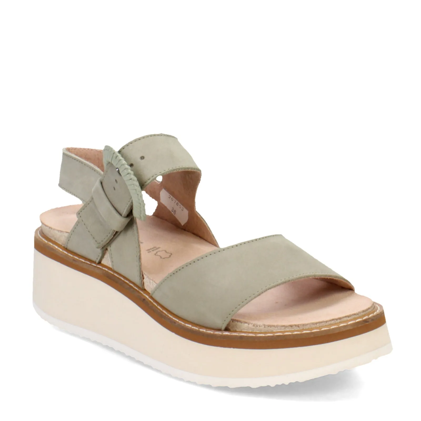 Women's Naot, Crepe Sandal Memory foam insole