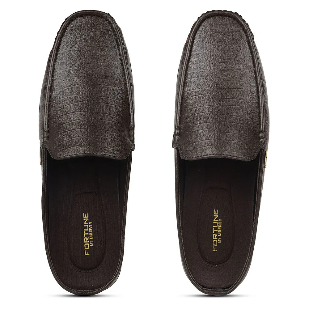 Best Loafers To Wear With Jeans Fortune Brown Casual Loafers For Mens VSL-6 By Liberty