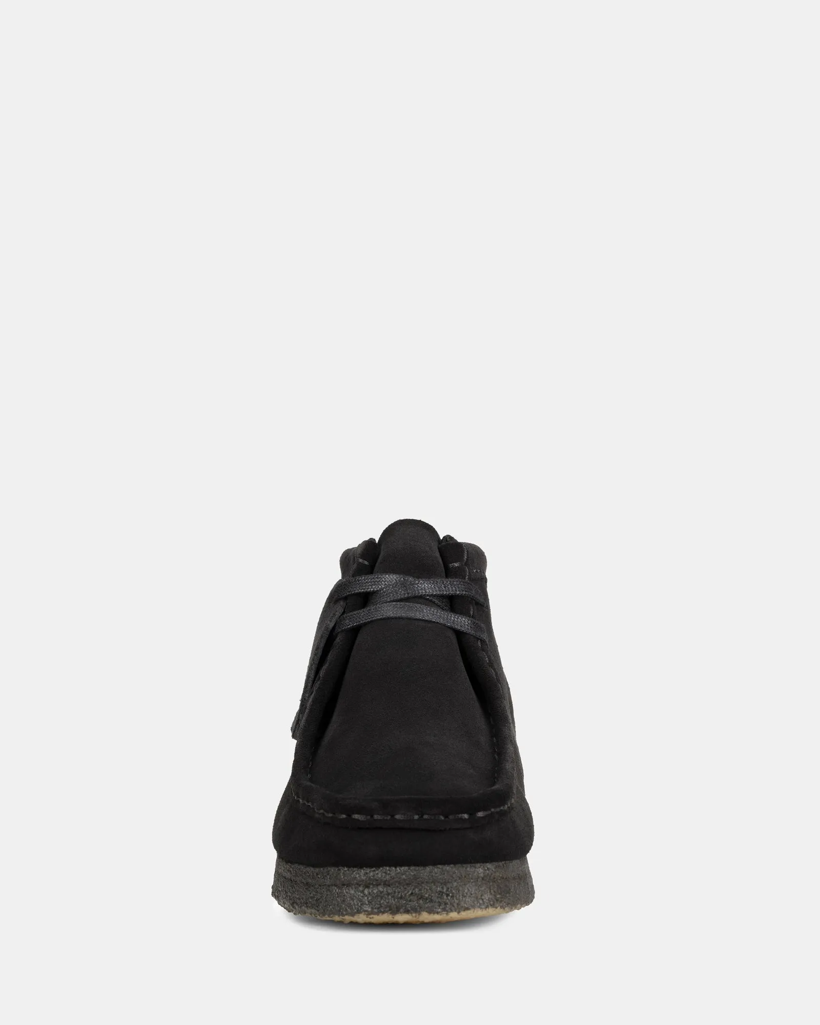 Surfer Wallabee Boot. (W) Black Suede