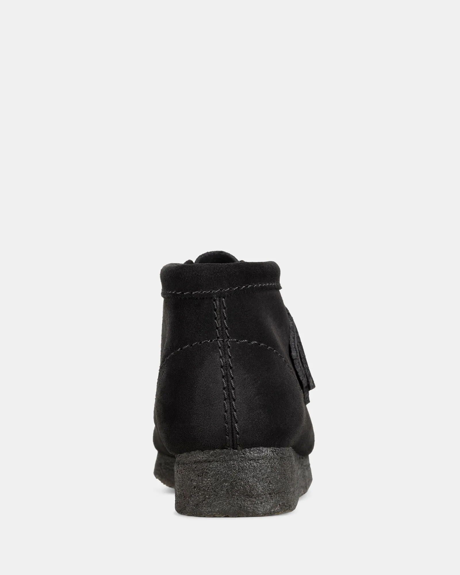 Wallabee Boot. (W) Black Suede Chill Ready Breathable Uppers