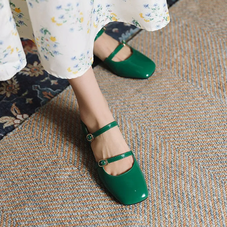 Women's Buckles Belts Sandals Dressy Flat Wedding Shoes