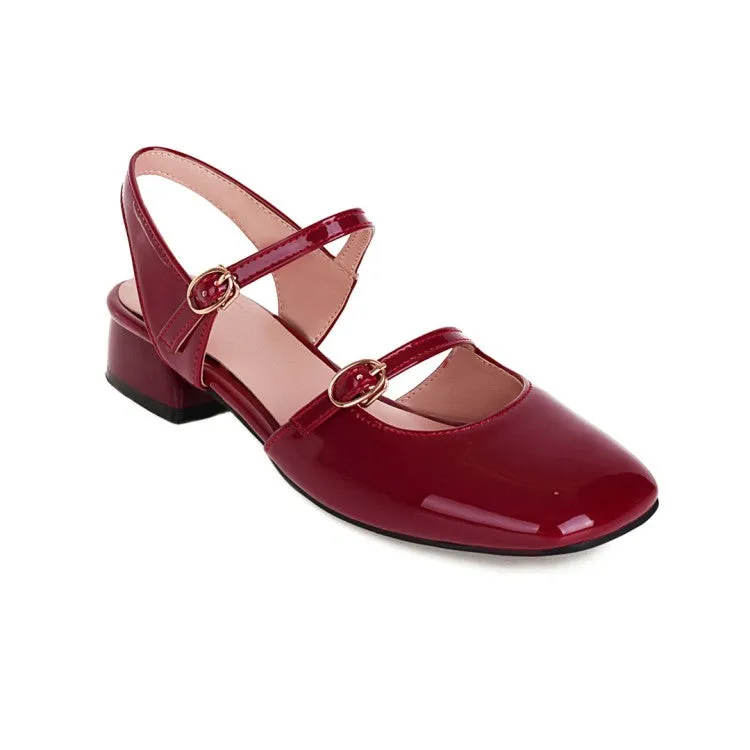 Embellished Flat Wedding Shoes Women's Buckles Belts Sandals