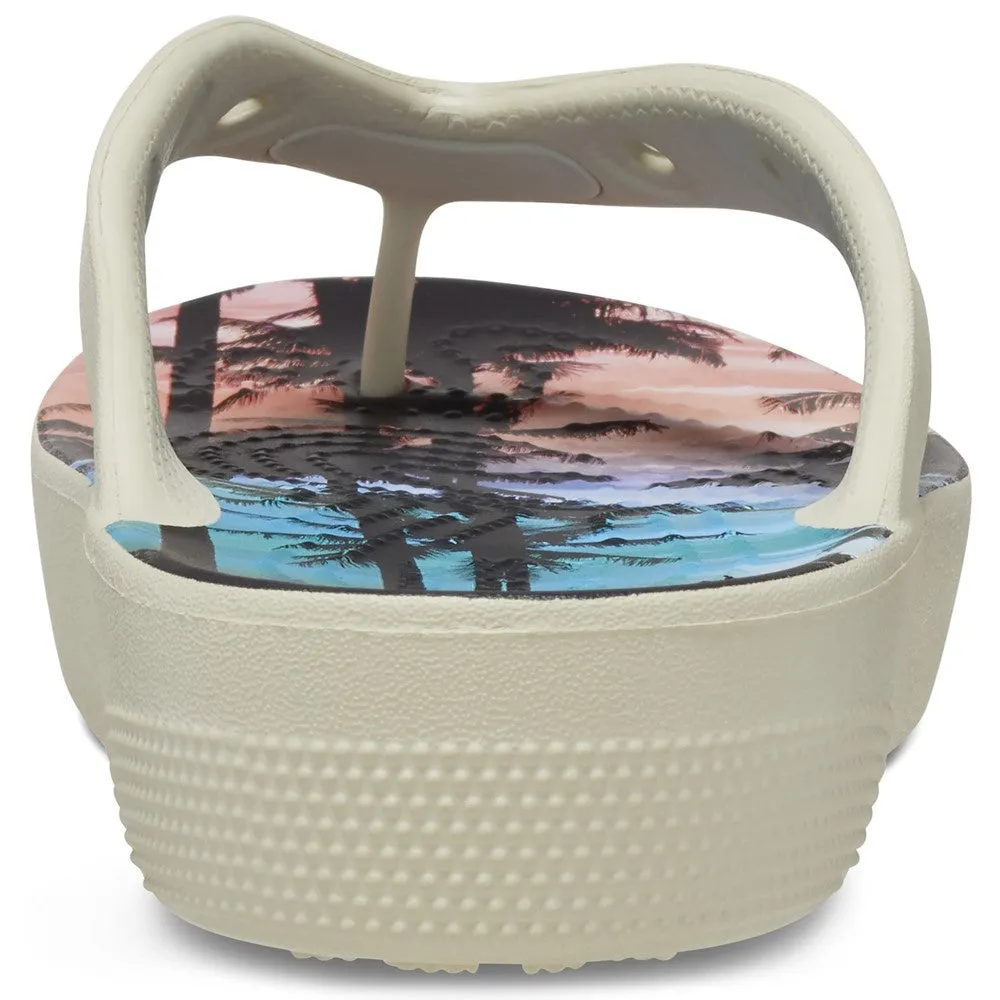 Rope Knot Crocs Unisex Classic Summer Nostalgia Platform Flip Flop