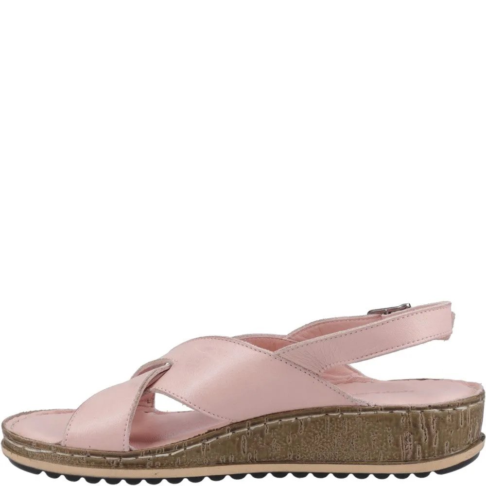 Casual Sandals for Every Day wedge Hush Puppies Elena Cross Over Wedge Sandal