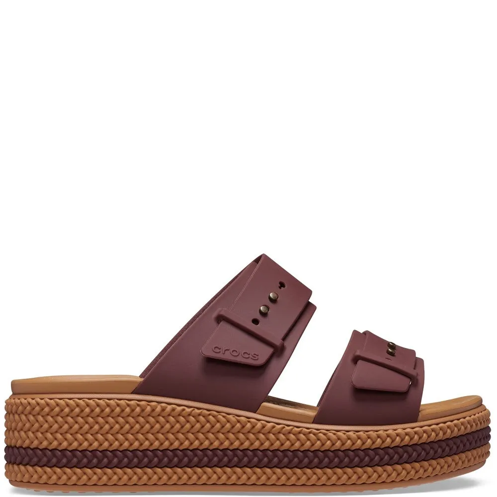 Relaxed Outdoor Footwear Crocs Brooklyn Woven Buckle
