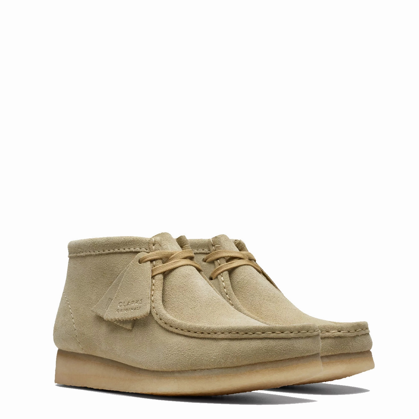 Dance Floor Premium Material Footwear Clarks Originals Womens Wallabee Boot Maple Suede