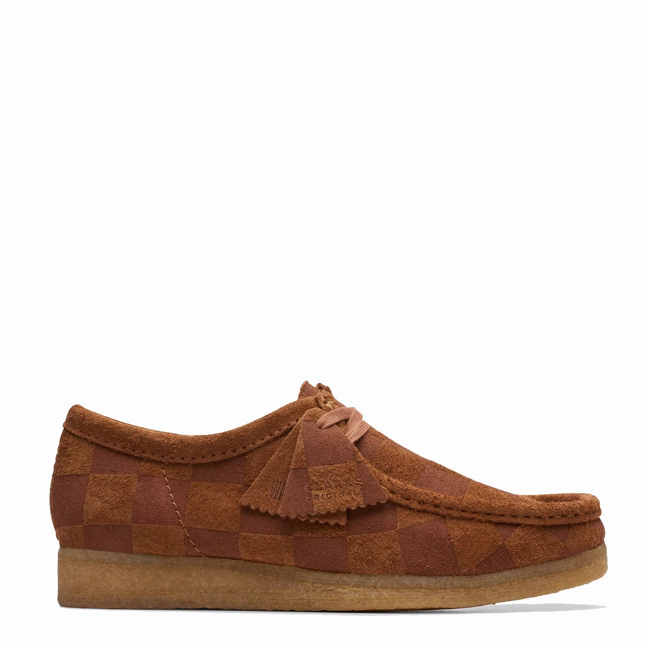 Clarks Originals Wallabee Shoe Cola Check Happy Step