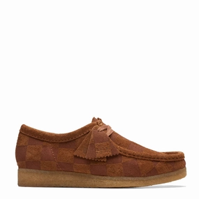 Clarks Originals Wallabee Shoe Cola Check Happy Step