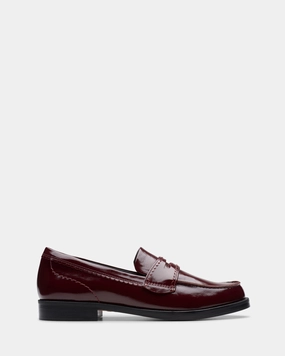 River Step Lead Step Straven Edge Burgundy Patent