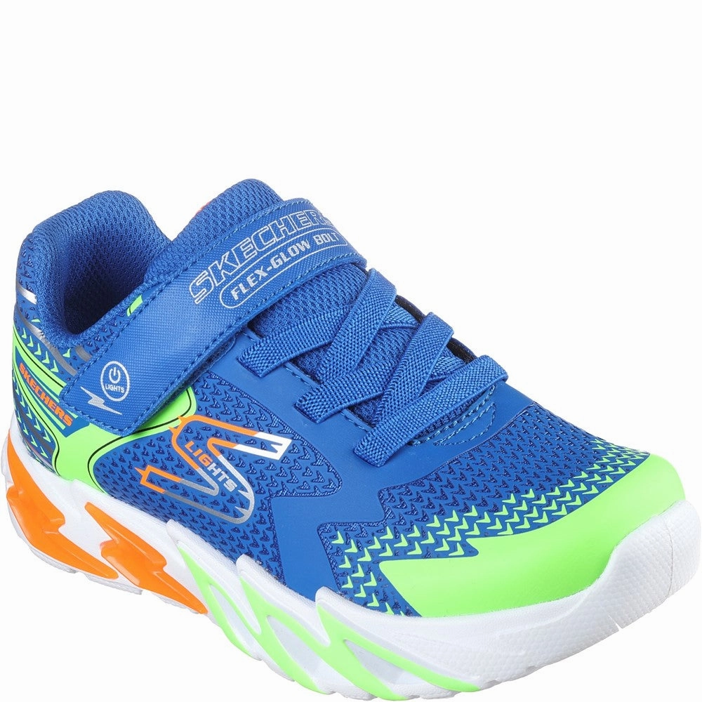 Leather Style Upgrade Skechers S Lights: Flex-Glow Bolt Shoe