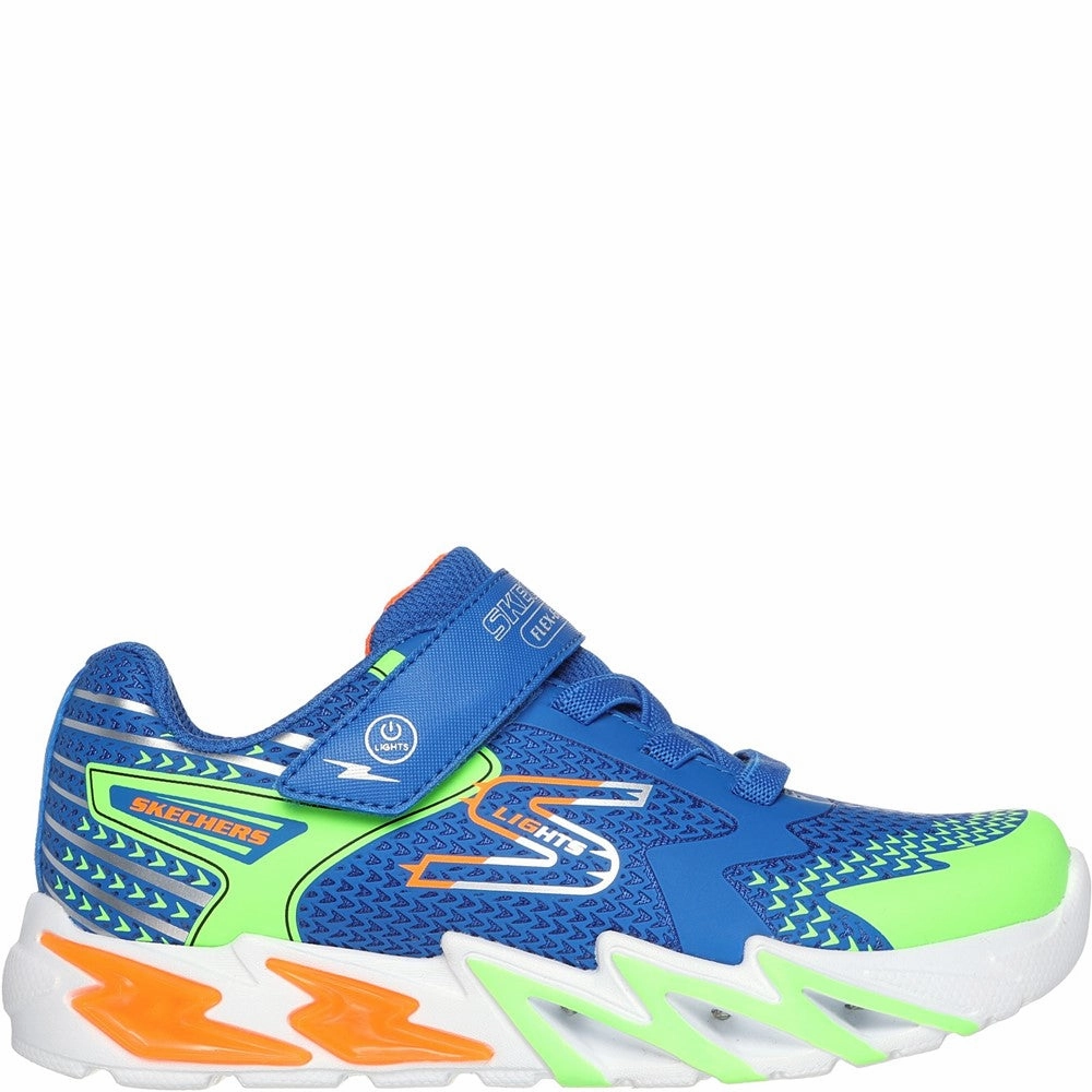 Minimalist Wood Step Skechers S Lights: Flex-Glow Bolt Shoe