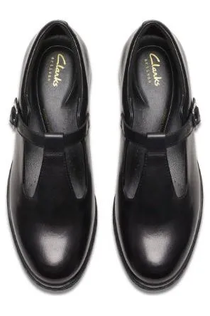 Clark Havisham Bar black leather Asics Slip-on Shoes