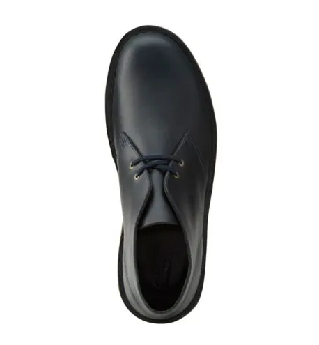 CLARKS Desert Boot Midnight Blue Leather 26109445 Cowboy Boots With Dresses