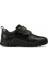 Asics Shoes Neutral Runners Clarks Scooter Speed kids black school shoe