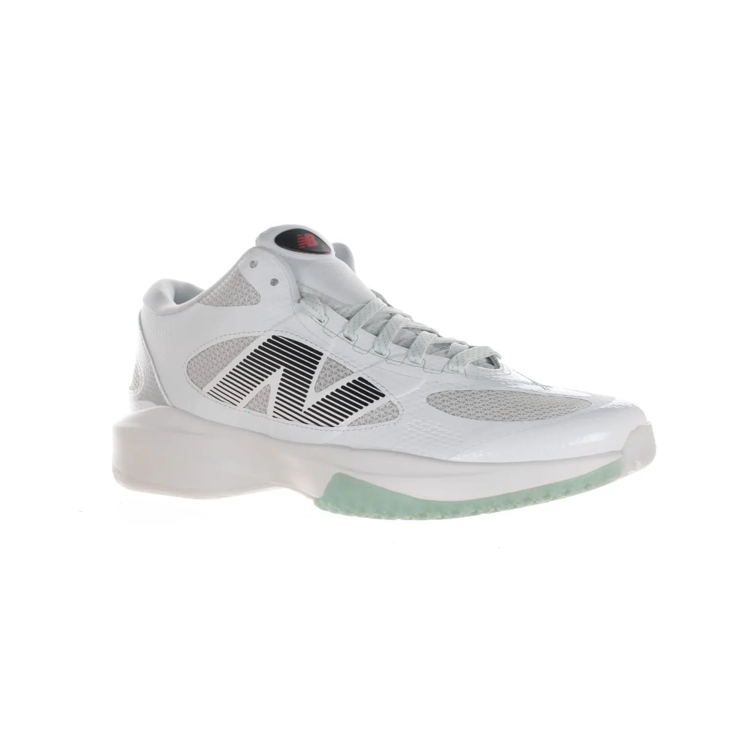 1906 New Balance Silver New Balance Freeze V5 Box Indoor White Lacrosse Shoes
