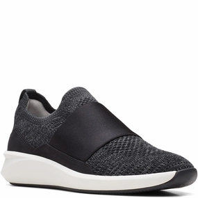 Soft Shell Clarks Un Rio Knit  Shoes