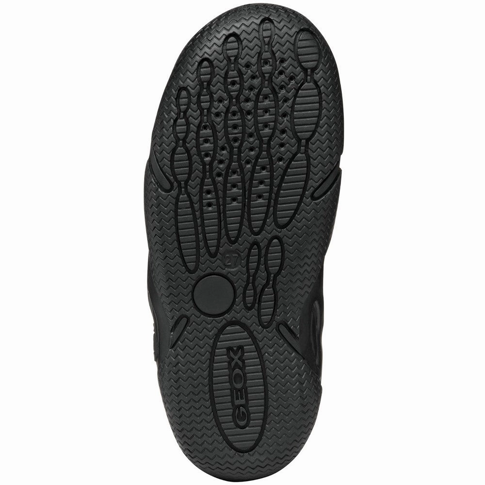 Rubber Outsole Geox Wader Junior School Shoes