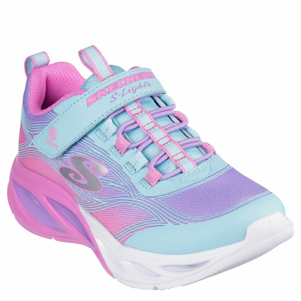 Pointed Toe Design Skechers S-Lights Cosmic Glow Trainers