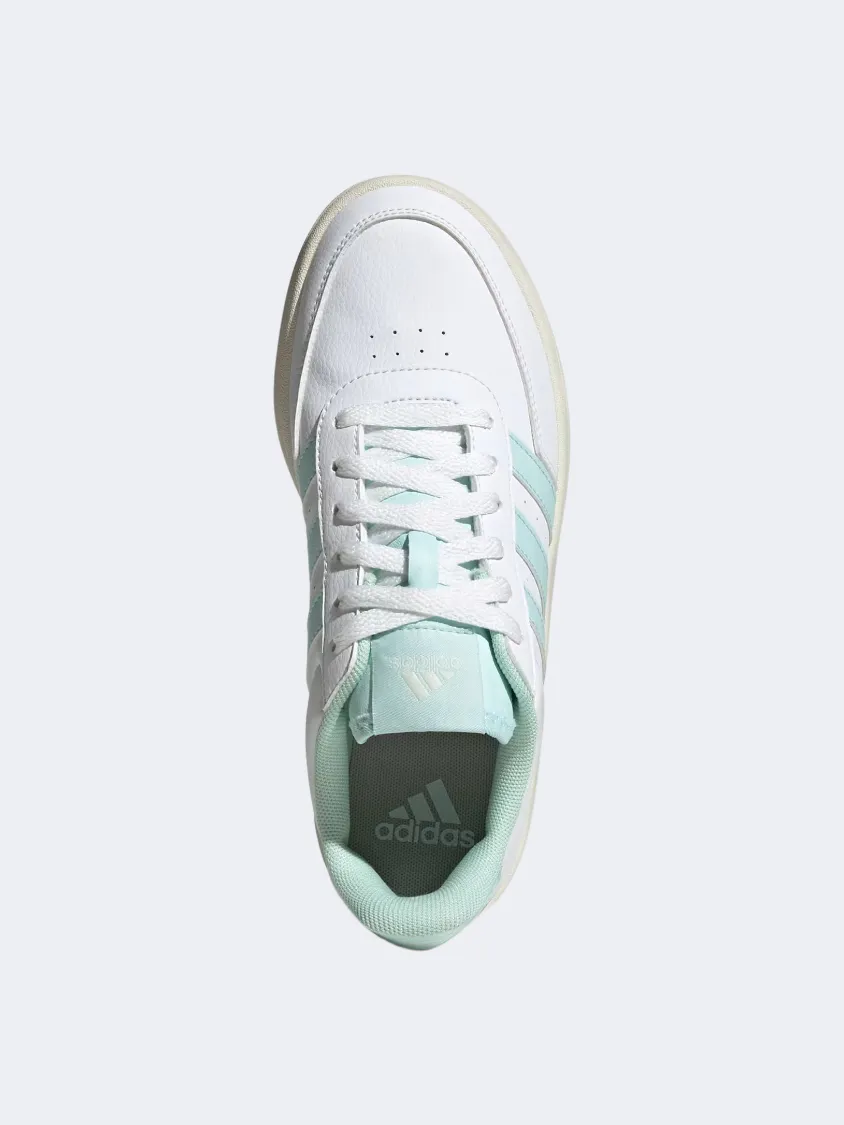 Adidas Breaknet 2 Women Sportswear Shoes White/Mint/Ivory Adidas Crazylight Basketball Shoes