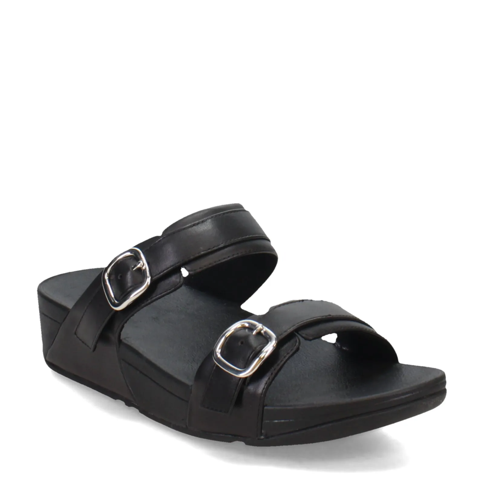 Casual Footwear for Beach Women's FitFlop, Lulu Adjustable Buckle Slide Sandal