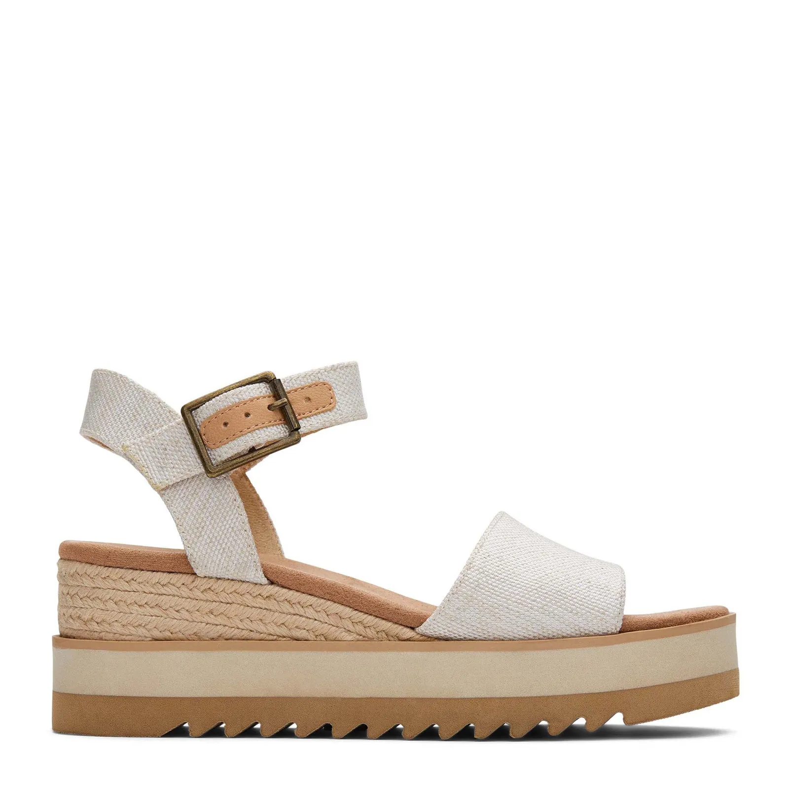 Women's Toms, Diana Sandal - Wide Width No Buckle Sunshine Fit