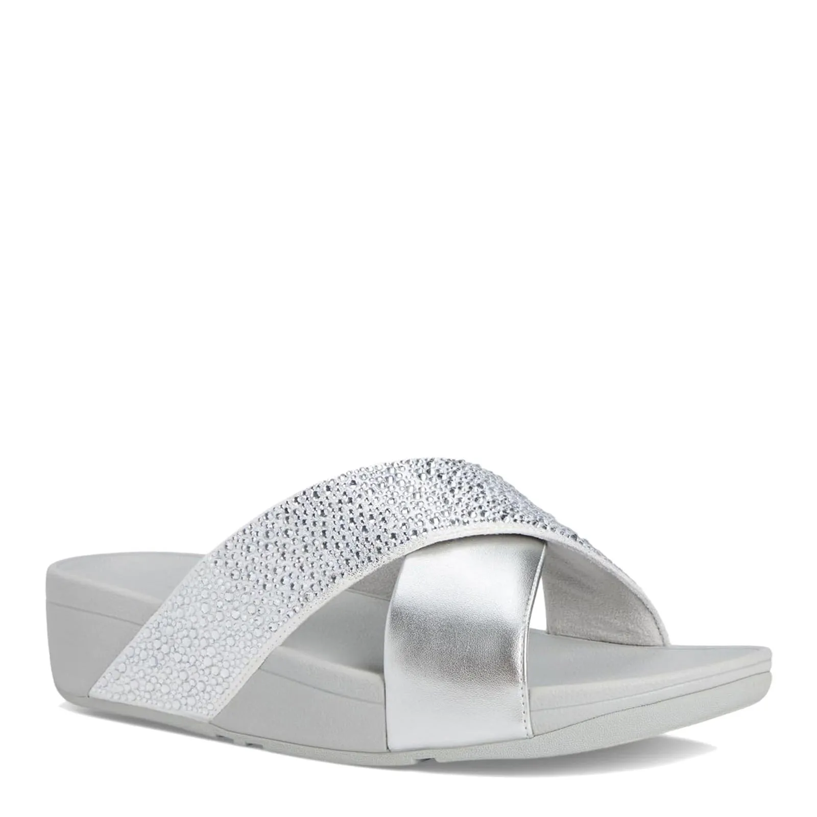 Water-resistant Women's FitFlop, Lulu Crystal Mix Slide Sandal