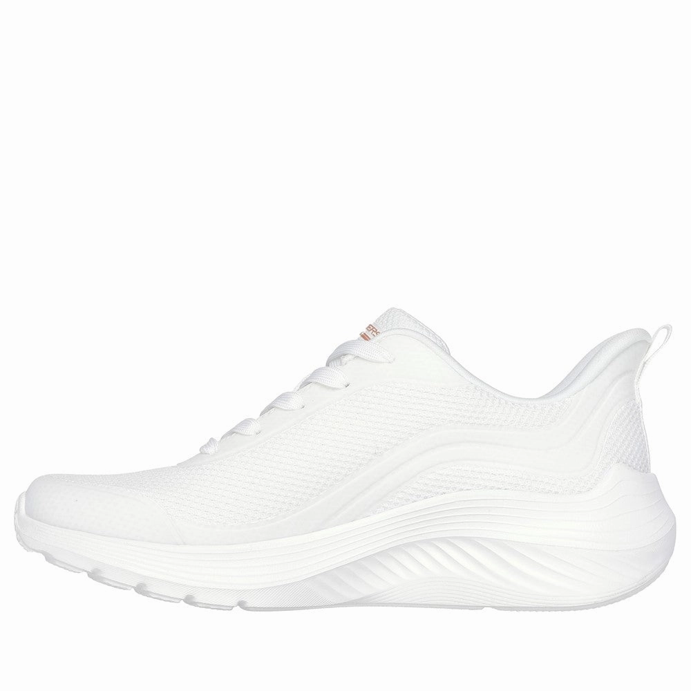 Skechers Bobs Squad Waves Still Wading Trainers Shock   Absorbing Lightweight Upper