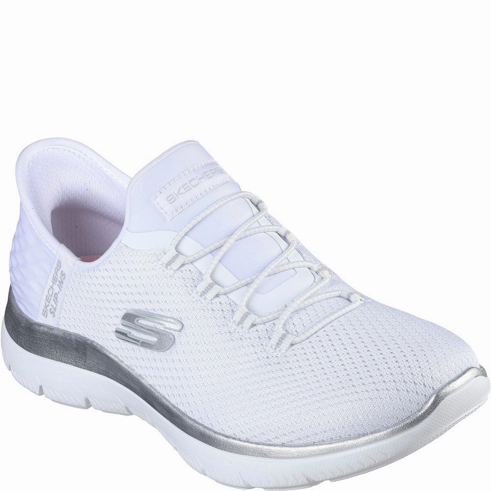 Peak Jog Skechers Summits Diamond Dream Wide Fit Trainer