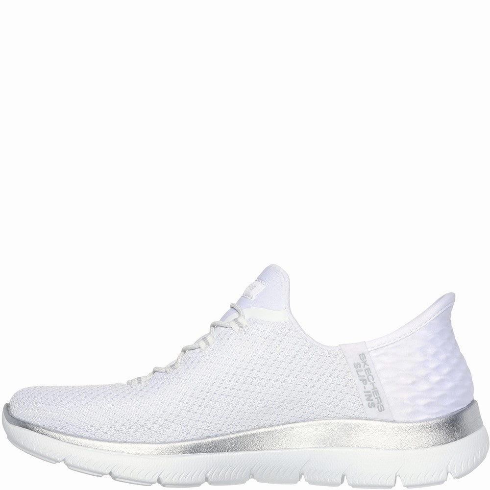 Stable Steps Skechers Summits Diamond Dream Wide Fit Trainer