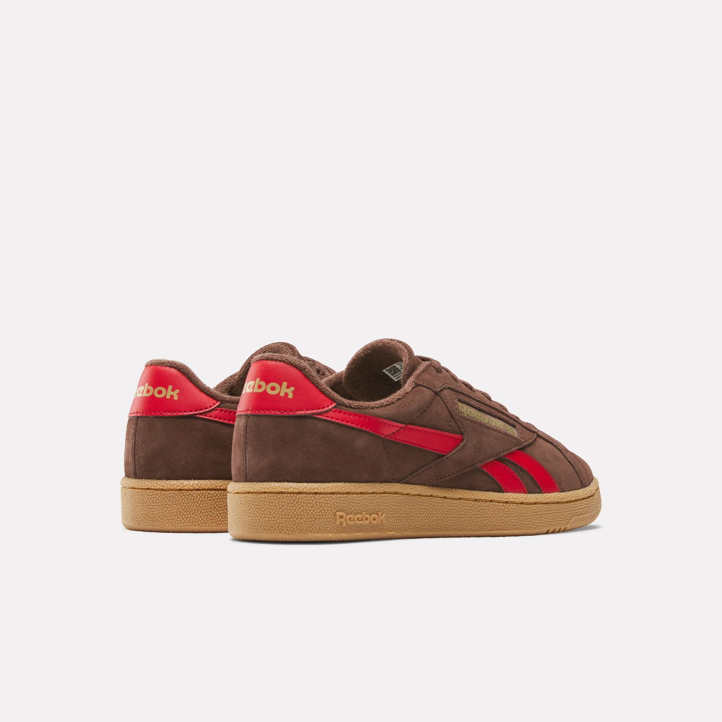 Club C Grounds Uk Campusbrown/Vectorred/Gum Asics Soccer Shoes