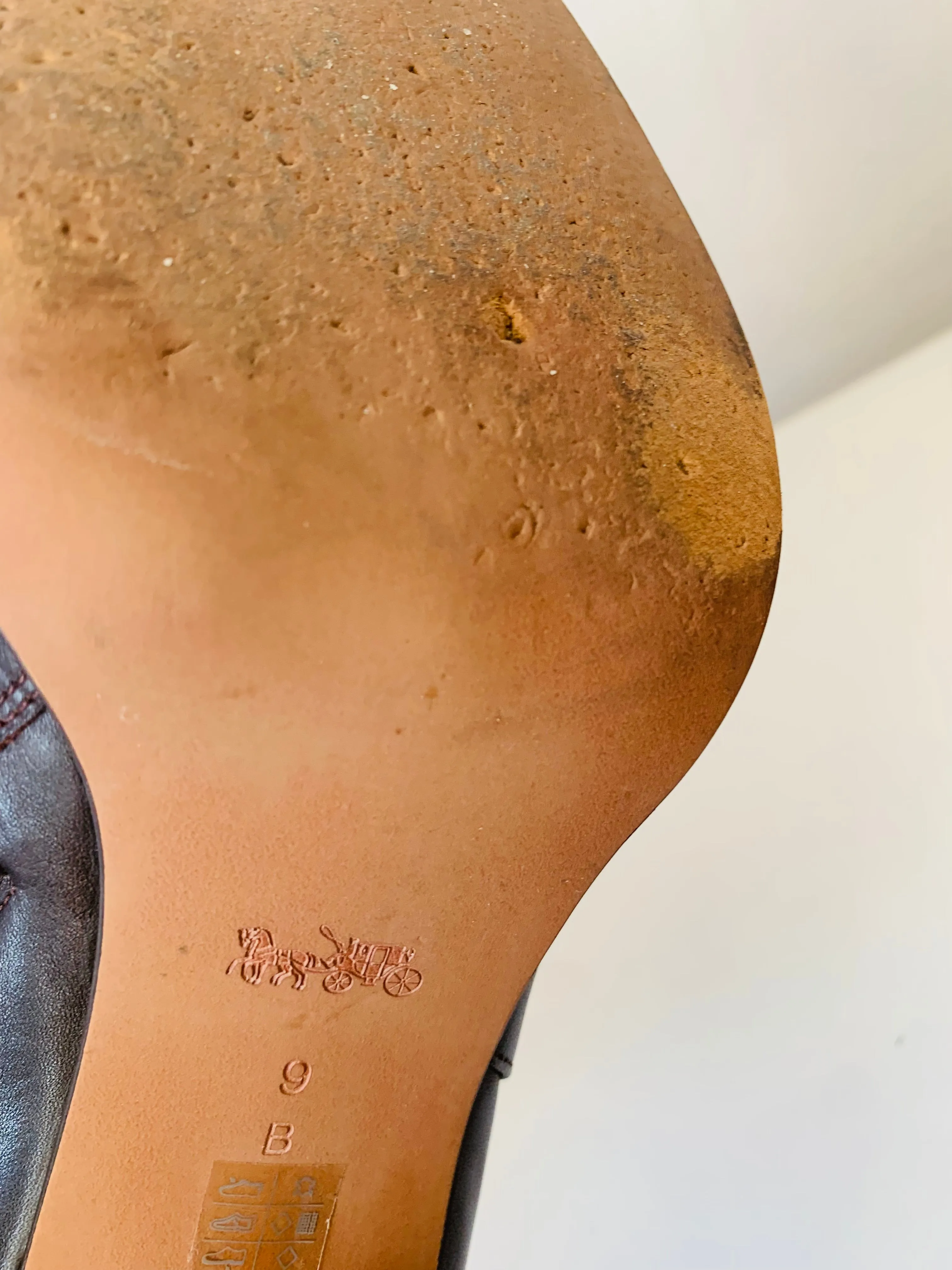 Adidas Outdoor Shoe Coach Jemma Soft Calf Booties in Chestnut Size 9 Womens