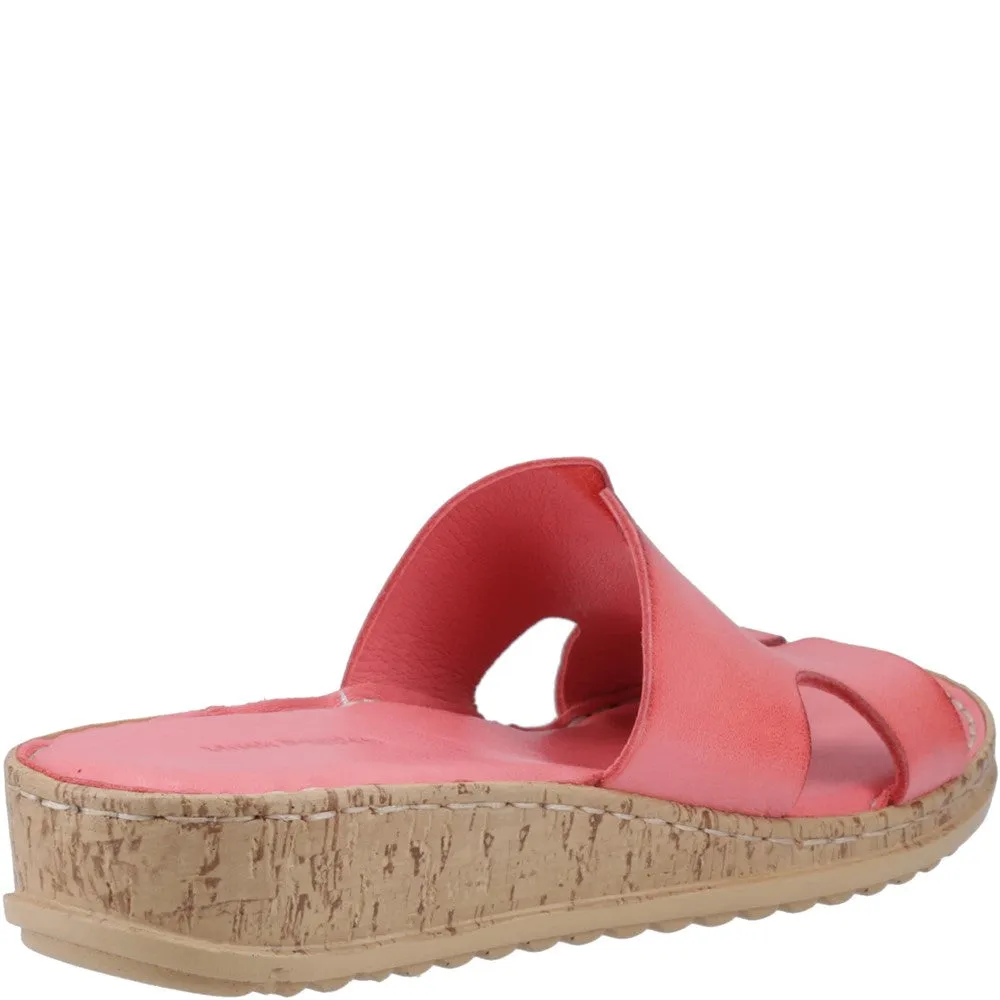 Open Toe Design Comfortable Flats Hush Puppies Eloise Mule Sandal