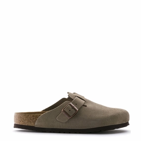 Birkenstock Boston SFB Reg Fit Taupe Daily Relax Moisture wicking