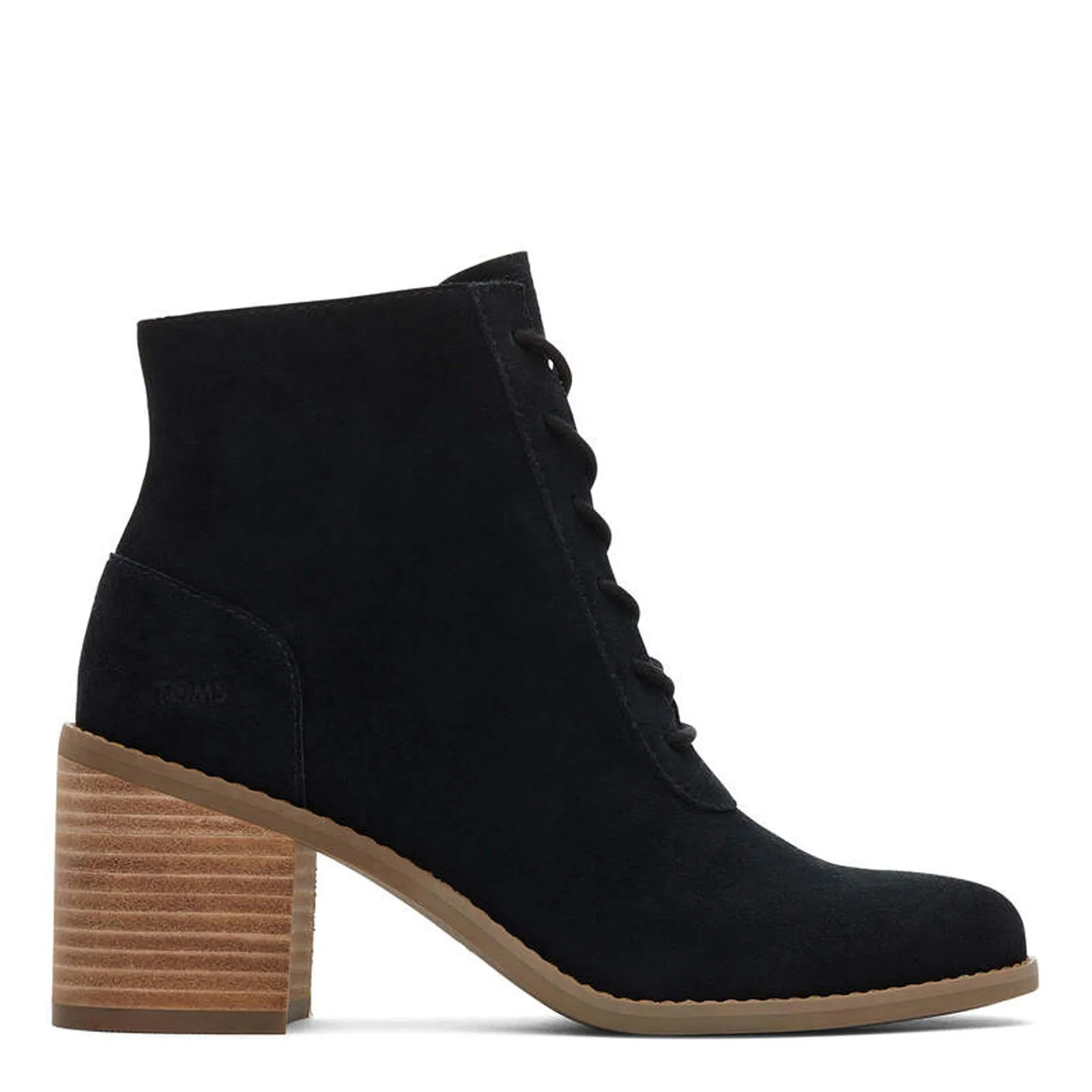 Women's Toms, Evelyn Lace Boot Rain Terrain Cabin Cozy