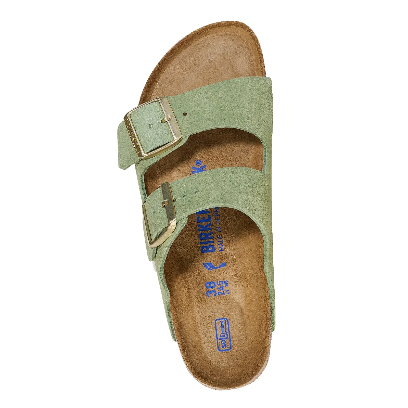 Women's Birkenstock, Arizona Soft Footbed Sandal - Narrow Fit Simple Slip Sporty Style