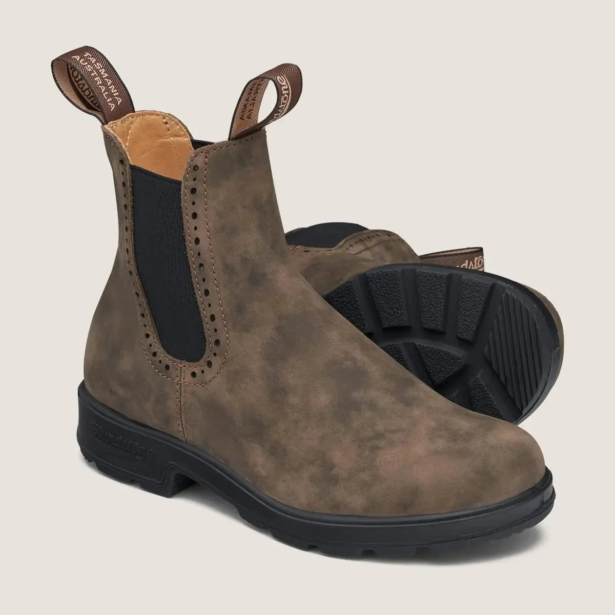 BLUNDSTONE 1351 RUSTIC BROWN H&m Rain Boots