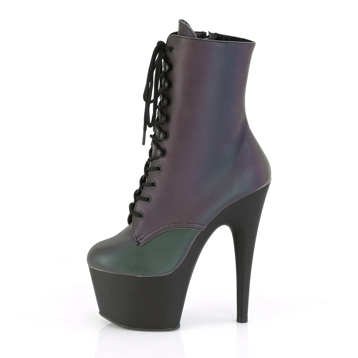 ADORE-1020REFL Pleaser Green Multi Reflective Sexy Platform Shoes (Pole Dancing Heels) Cecilie Bahnsen Asics