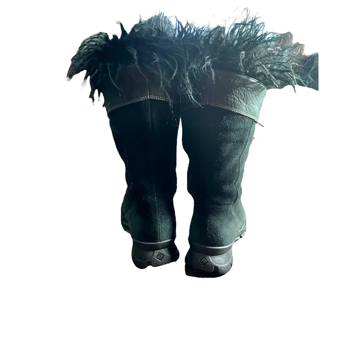 Adidas Dropset Training Shoes Columbia Black Suede Winter Boots