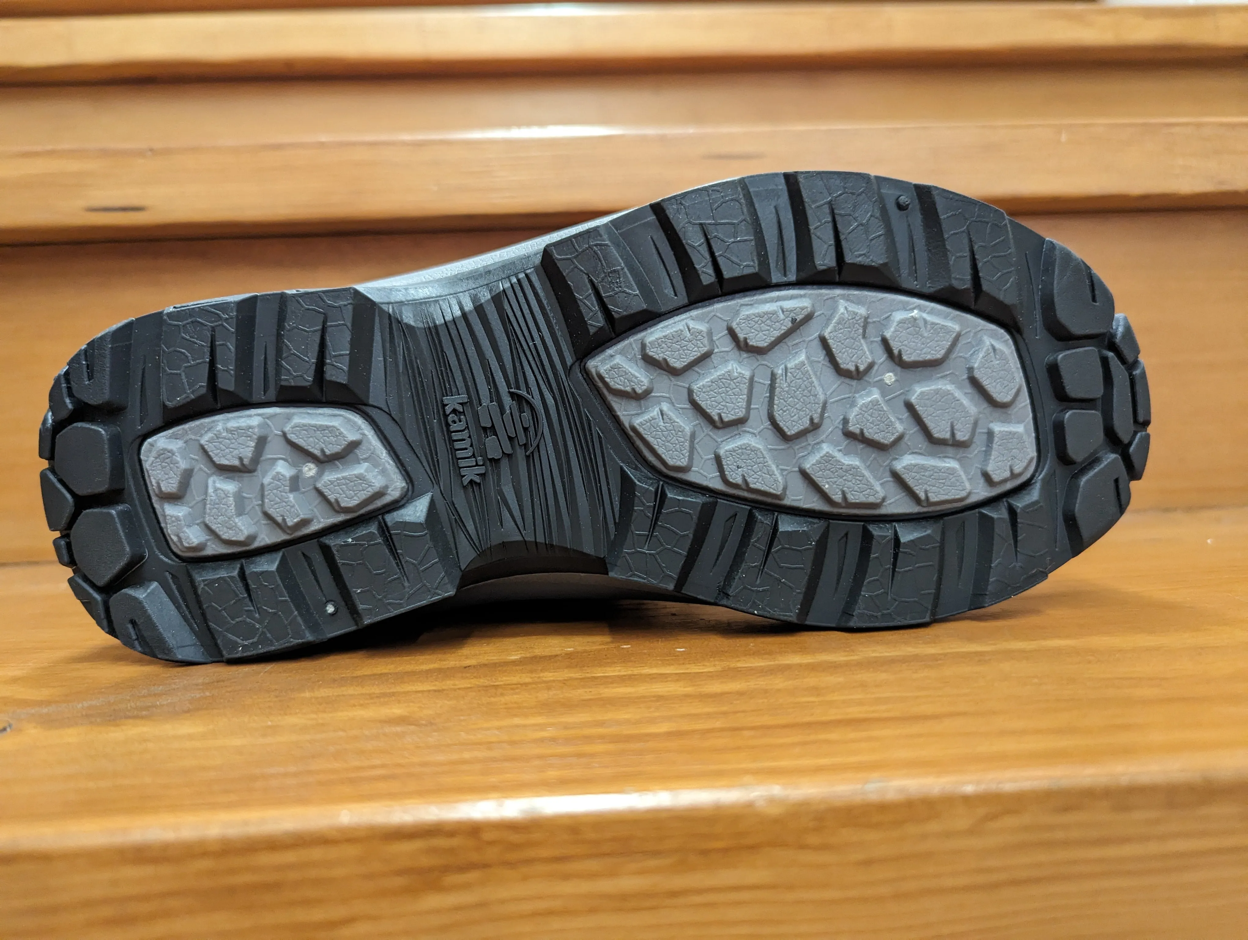 Kamik Iceland F Black/Charcoal WK2266 Zip Up Style