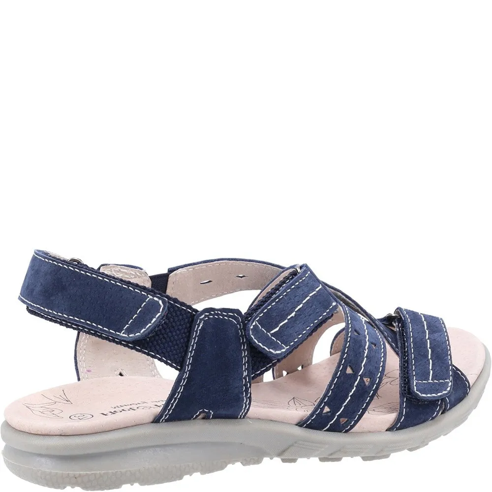 Sporty Footwear for Vacation Adjustable Fleet & Foster Bilbao Leather Summer Sandal