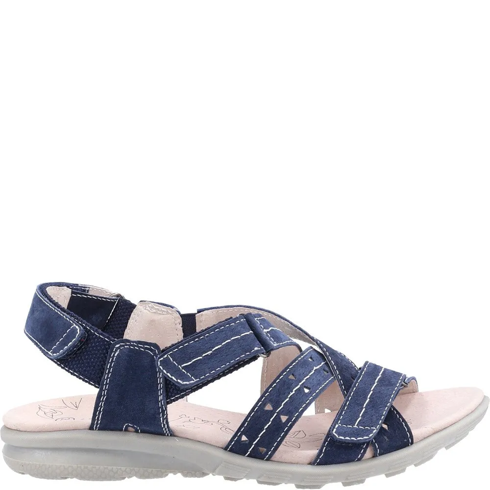 Fleet & Foster Bilbao Leather Summer Sandal Supportive wedge