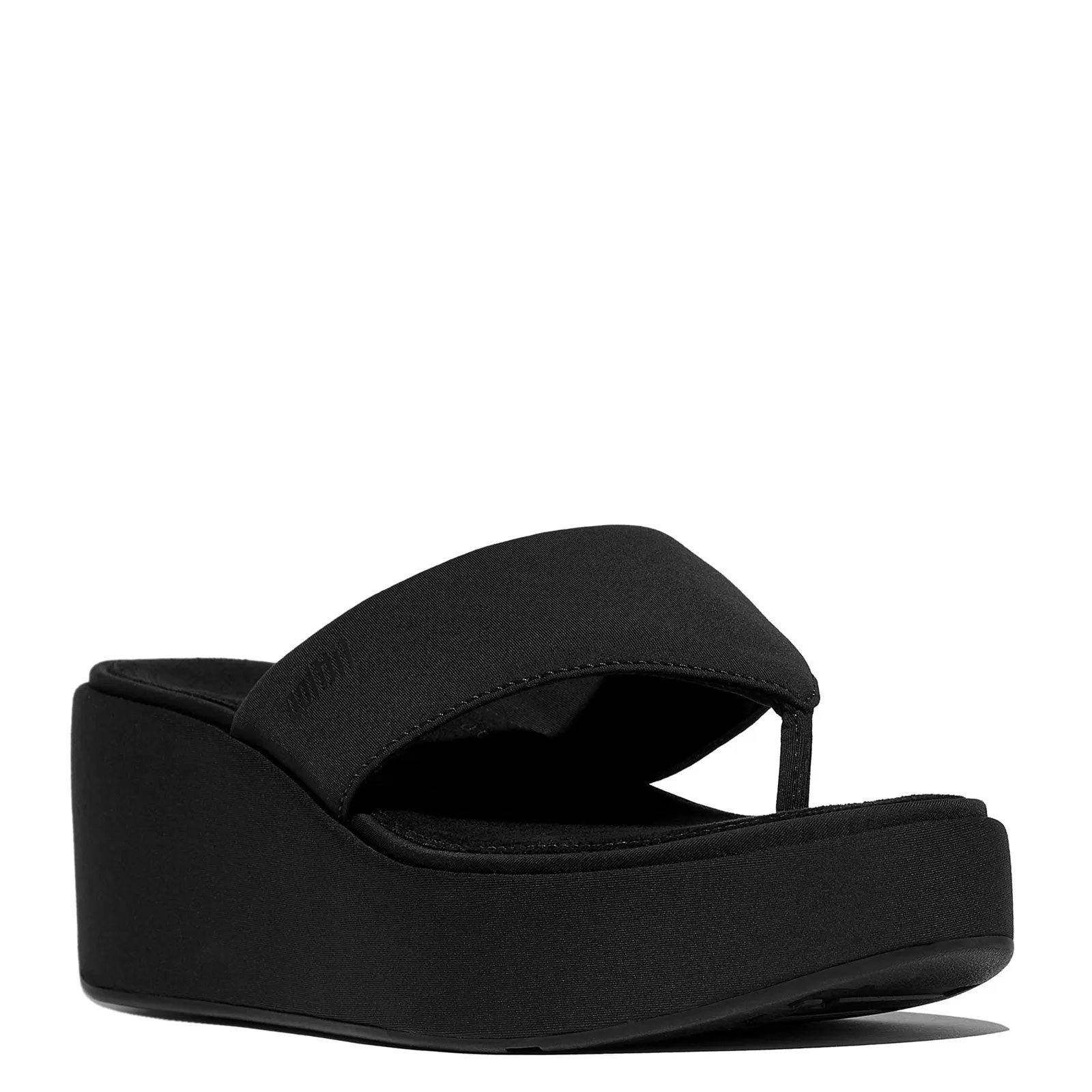 Simple Moments Breathable Material Women's FitFlop, PlatFForms Wedge Toe-Post Sandal