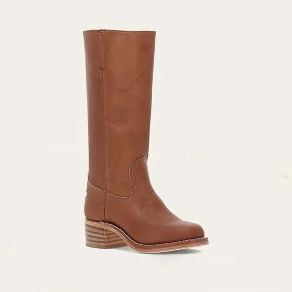 Women's Retro Simple Square Toe Western Boots 49255525S Adidas Shoes For Healthcare Workers