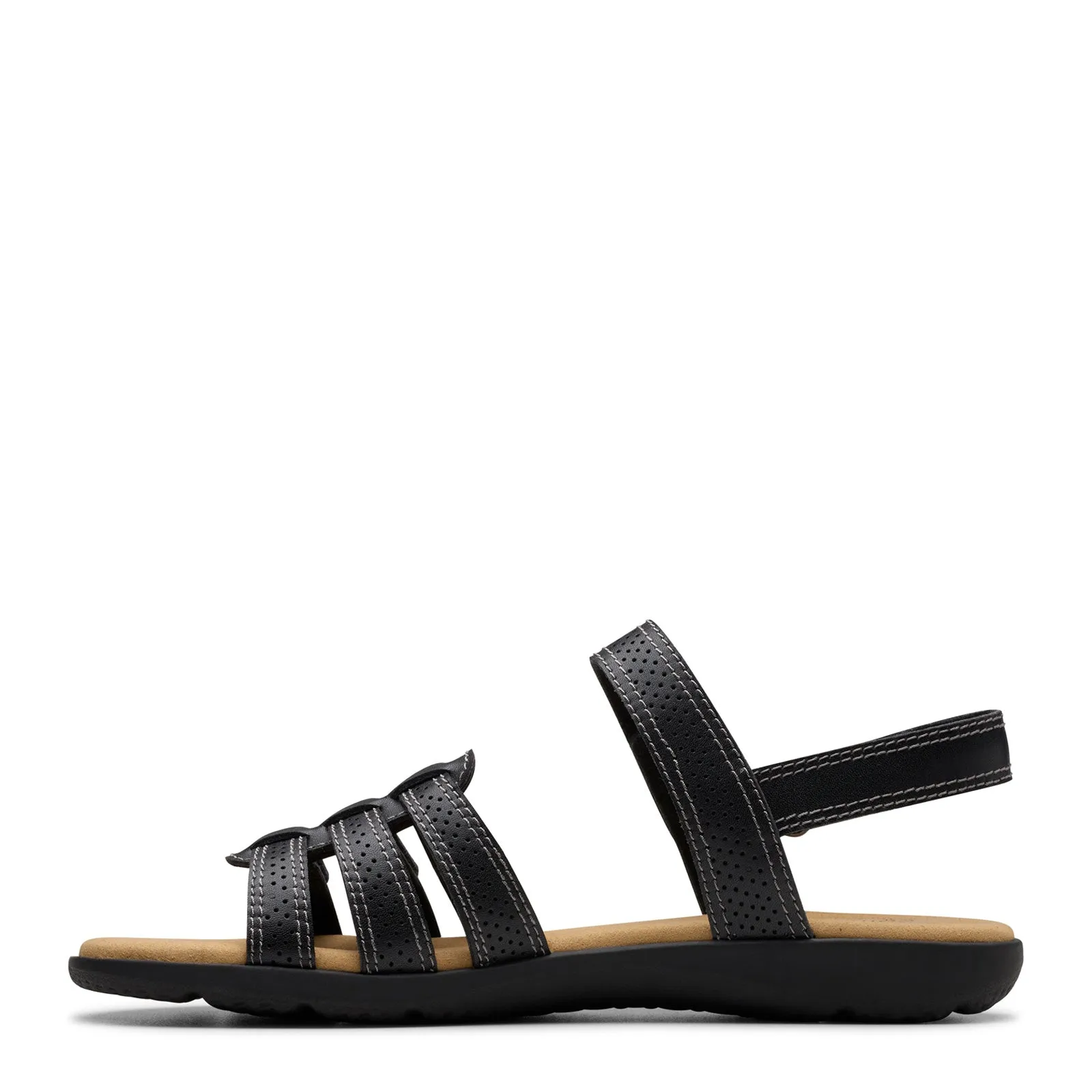 Women's Clarks, Elizabelle Kay Sandal Heel Design