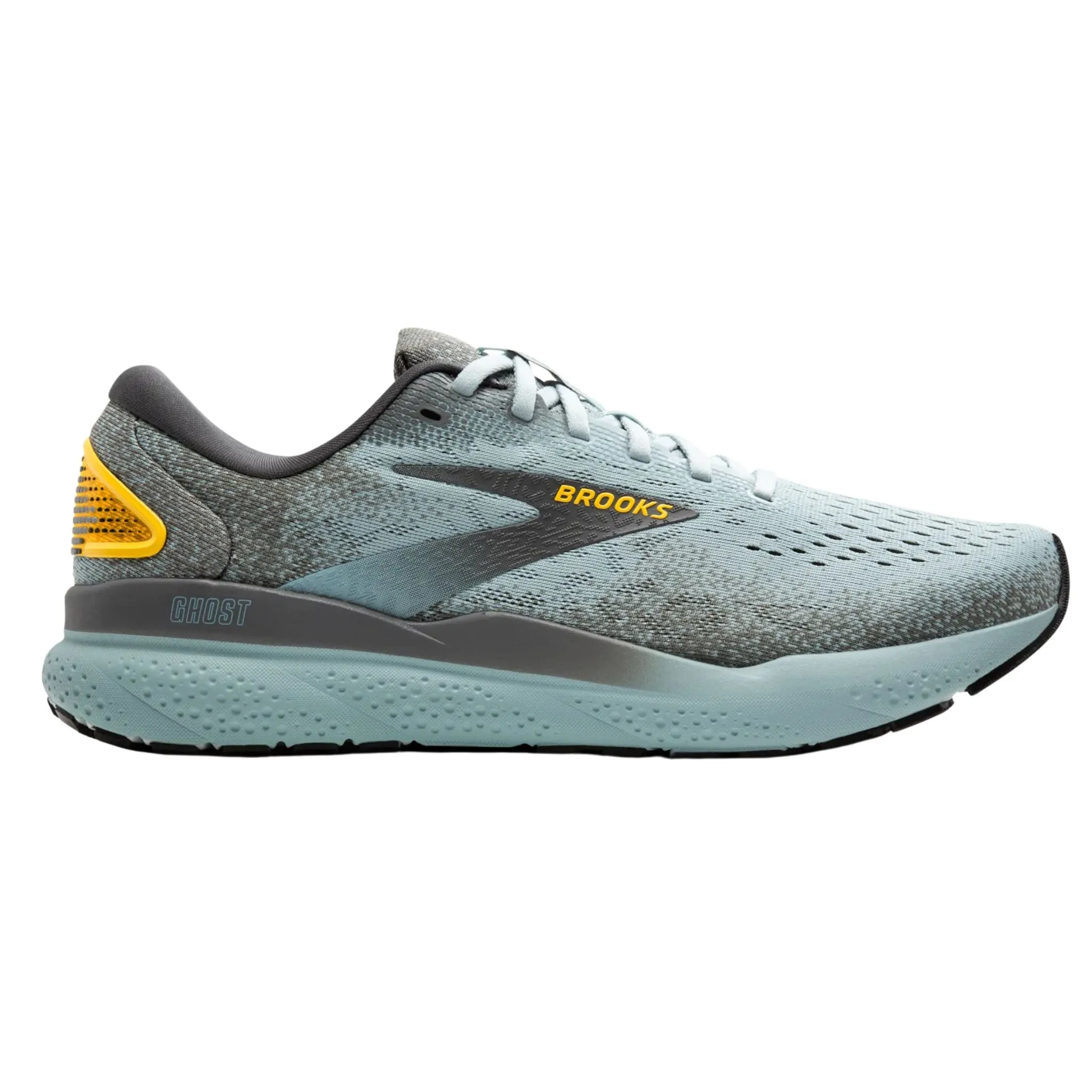 Running Shoes Asics Gel-nimbus 25 Brooks Men's 110418 432 Ghost 16 Cloud Grey Gold Cushion Support Running Shoes