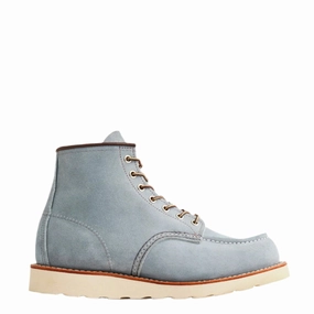 Classic Color Minimal Build Red Wing 6-Inch Classic Moc Dusty Blue Abilene