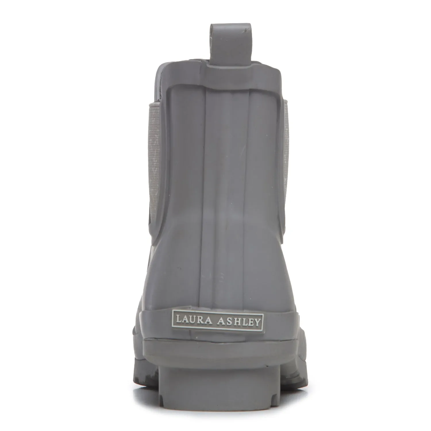 Laura Ashley Ladies Mid Cut Ankle Height Rubber Rain Boots, Lightweight Waterproof Booties for Women Slogger Rain Boots