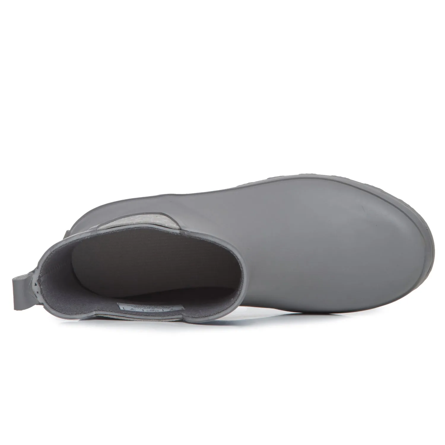 Waterproof Chelsea Rain Boot Laura Ashley Ladies Mid Cut Ankle Height Rubber Rain Boots, Lightweight Waterproof Booties for Women