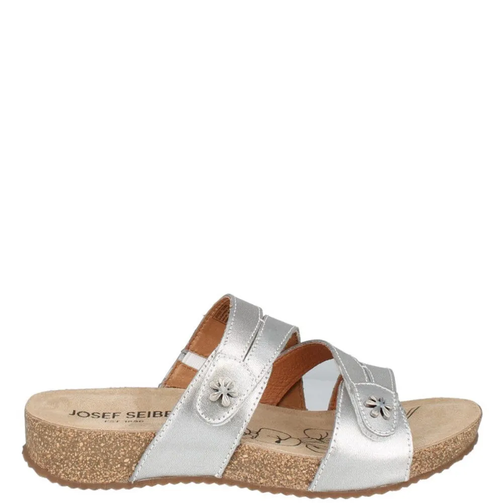 Josef Seibel Tonga 82 Mule All-Weather Footwear Buckle Detail