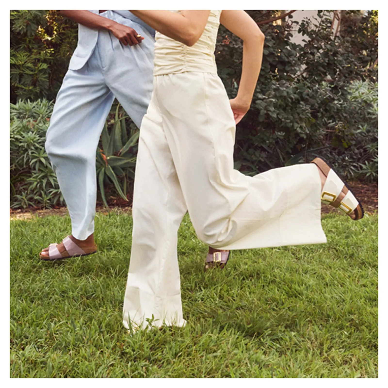 Women's Birkenstock, Sydney Luxe Buckle Sandal - Narrow Fit Chill Time